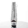 Pleaser - DELIGHT1018G Bottes de plateforme - Couleur argent Product image